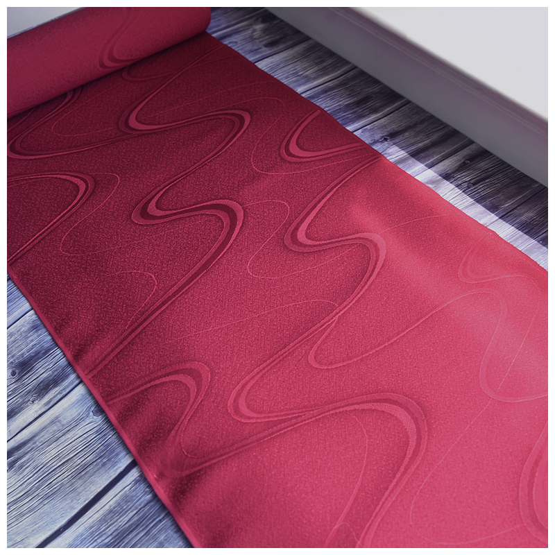 正绢真丝旗袍新中式流水羽尺反物