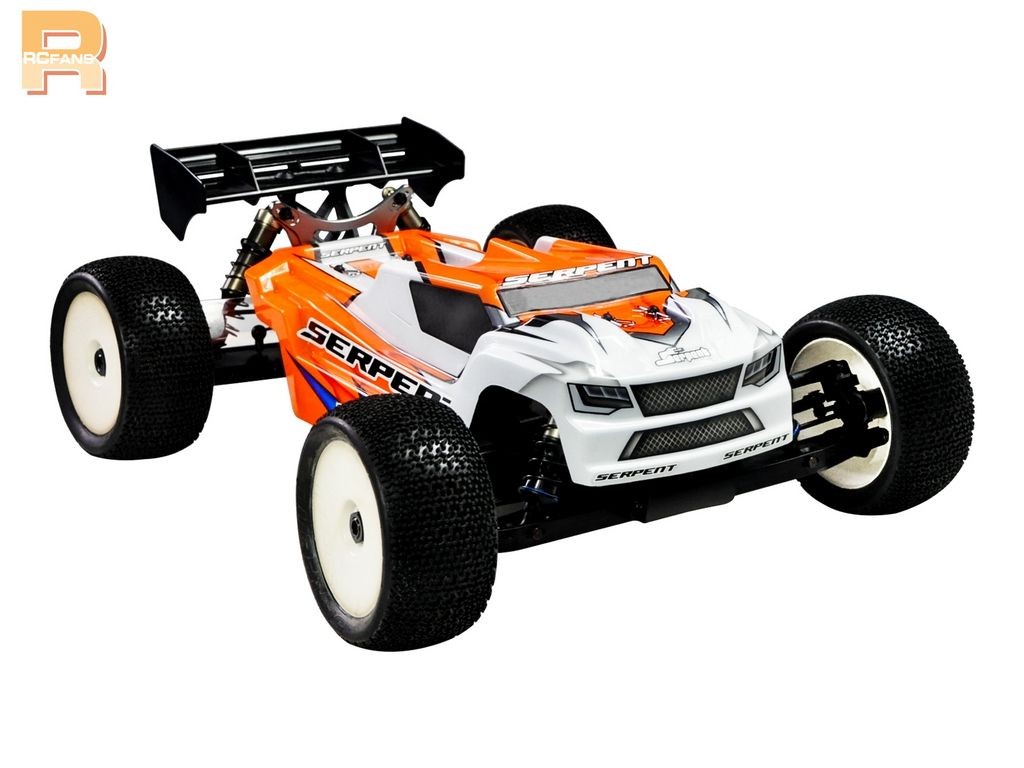 新款蛇仔Serpent SRX8TE Truggy 1/8 电动竞赛卡车kit车架 600064