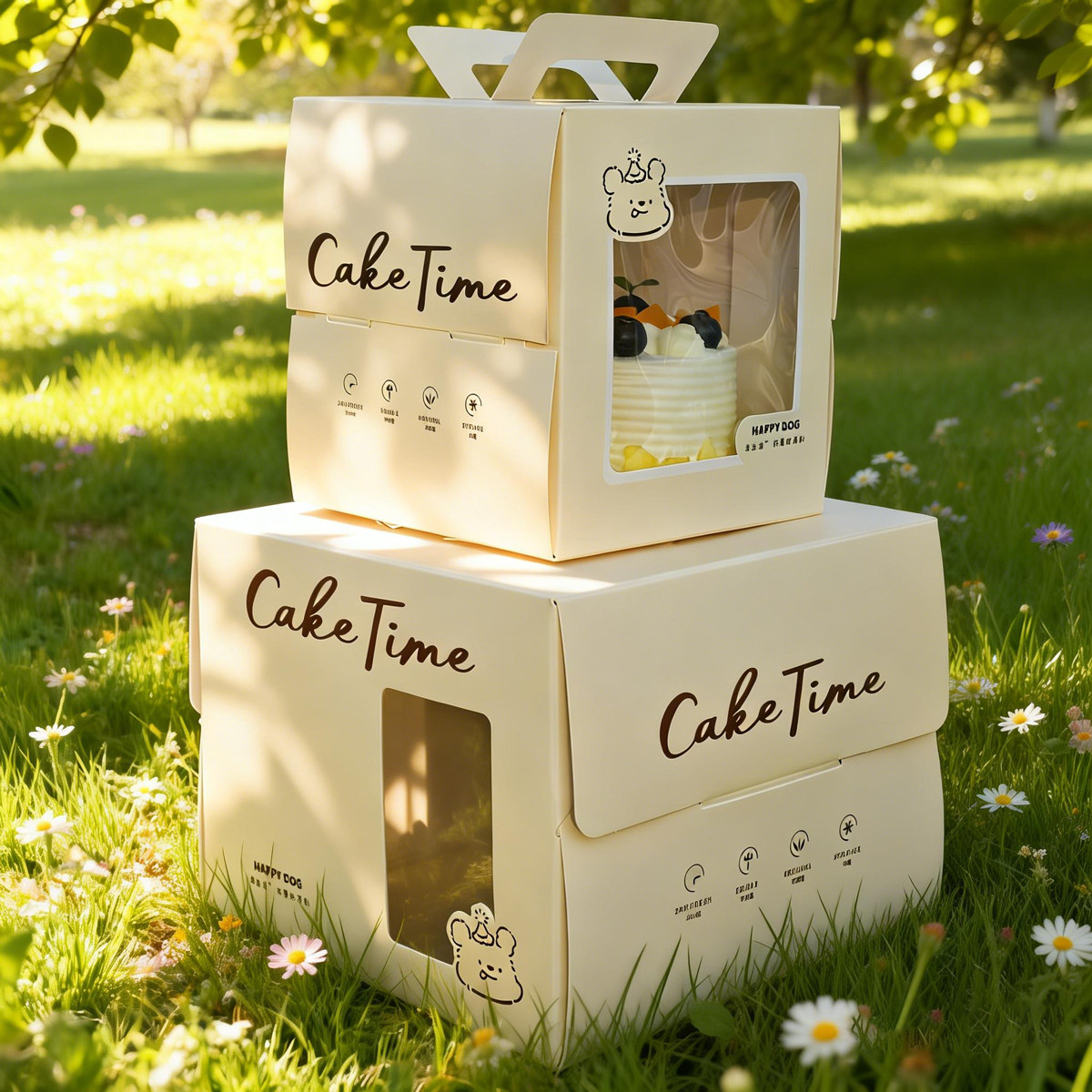 6寸透明生日蛋糕蛋糕盒包装西点盒手提6寸蛋糕盒四寸慕斯烘焙加高,厨房/烹饪用具,点心包装盒/包装袋,淘宝优惠券,粉丝福利购,淘宝优惠卷