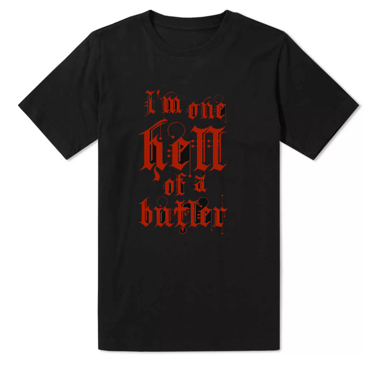 夏季Black Butler 黑执事 黑管家圆领动漫短袖T恤日系