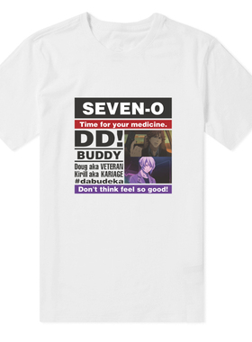 动漫周边二次元DOUBLE DECKER! 道格 基里尔纯棉男女款短袖T恤