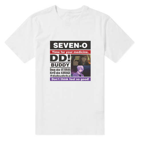 动漫周边二次元DOUBLE DECKER! 道格 基里尔纯棉男女款短袖T恤