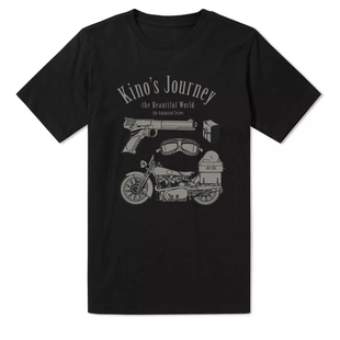 奇诺之旅 Kino no Tabi Kino's Journey 动漫周边二次元短袖T恤