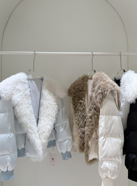 冬上新法式复古宽松短款短外套