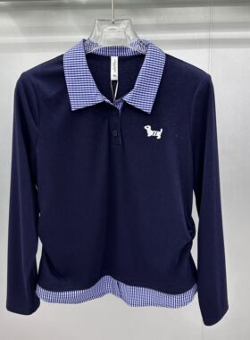 鑫远傲88B-13专柜正品新款秋季女装时尚拼接打底大码妈妈装上衣13