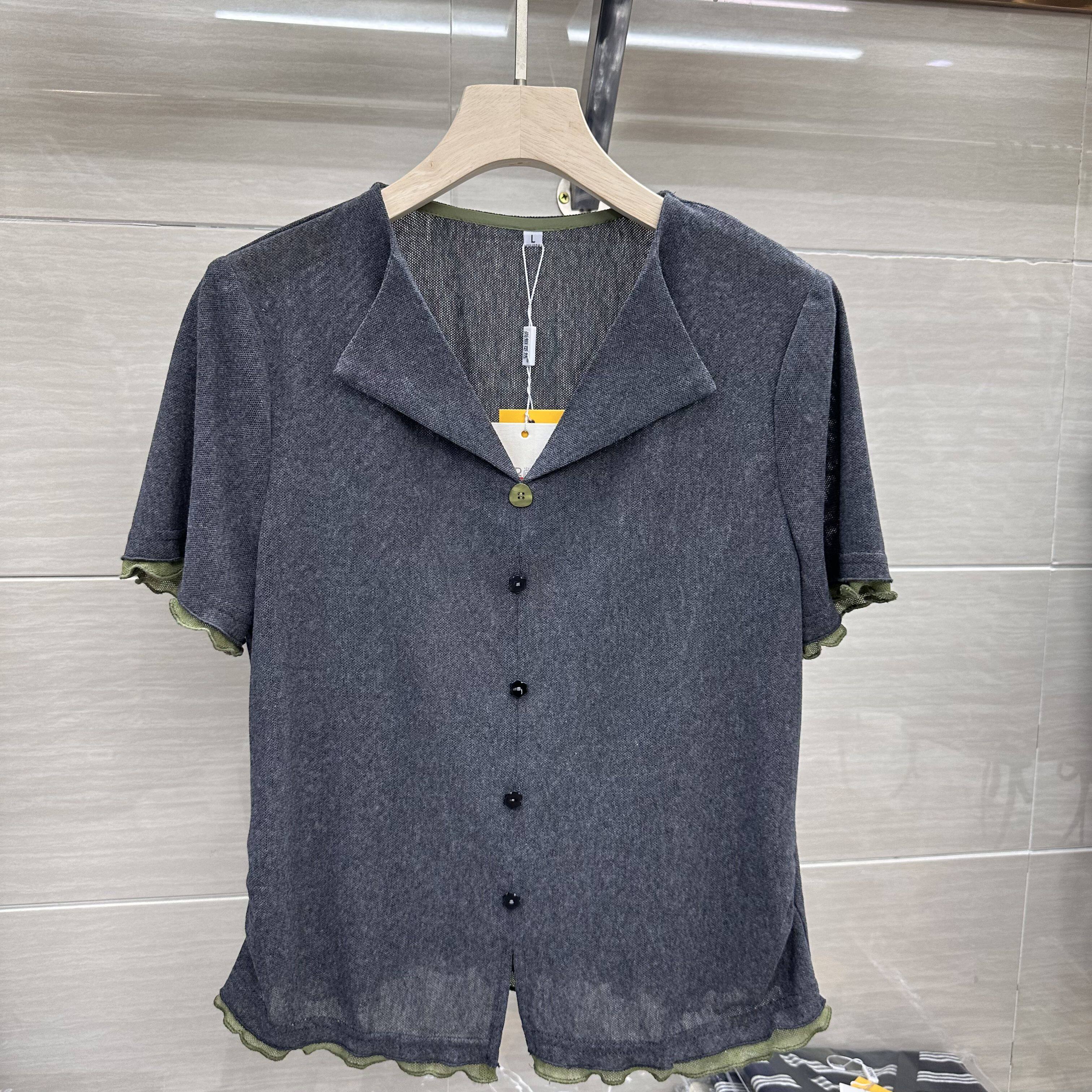 SXMR26-A25专柜正品新款夏季女装时尚短袖套头大码妈妈装上衣女25