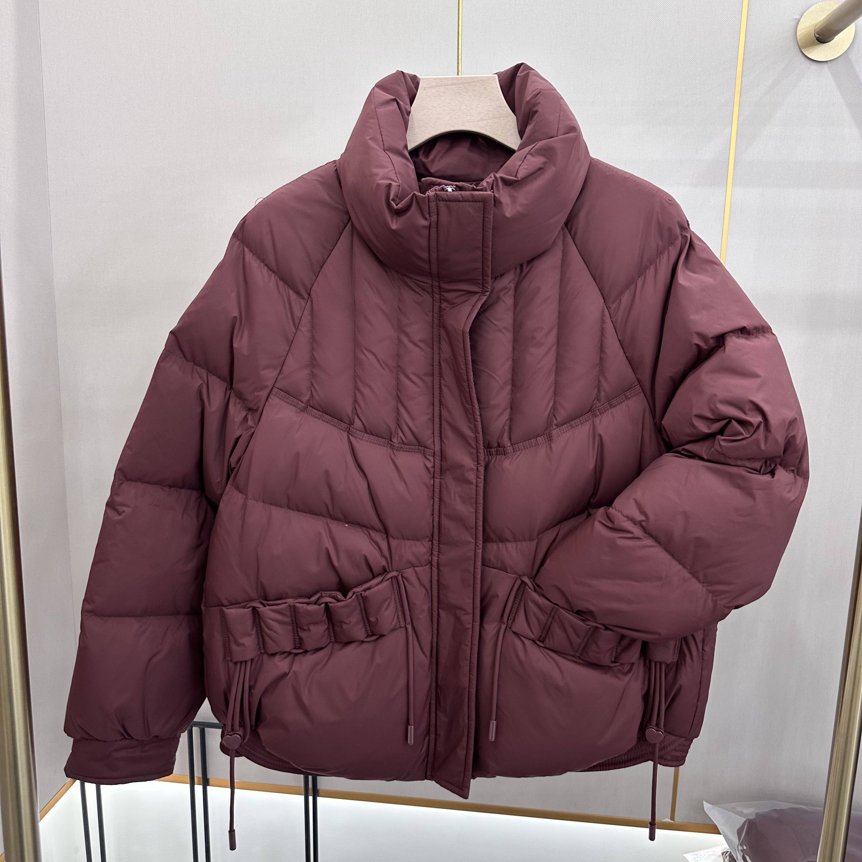 欣雅茜25-007专柜正品新款冬季女装立领短款白鸭绒保暖羽绒服AA