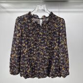 06专柜正品 雪纺衫 新款 女装 鑫远傲88B 花色大妈妈妈装 秋季 时尚 上衣