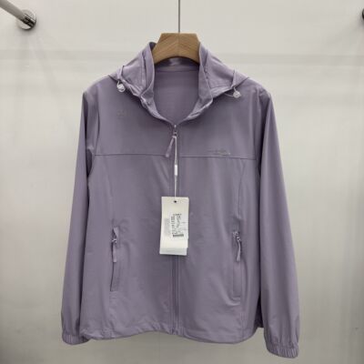 5816专柜正品新款夏季女装时尚连帽单层防晒服妈妈装短外套女16