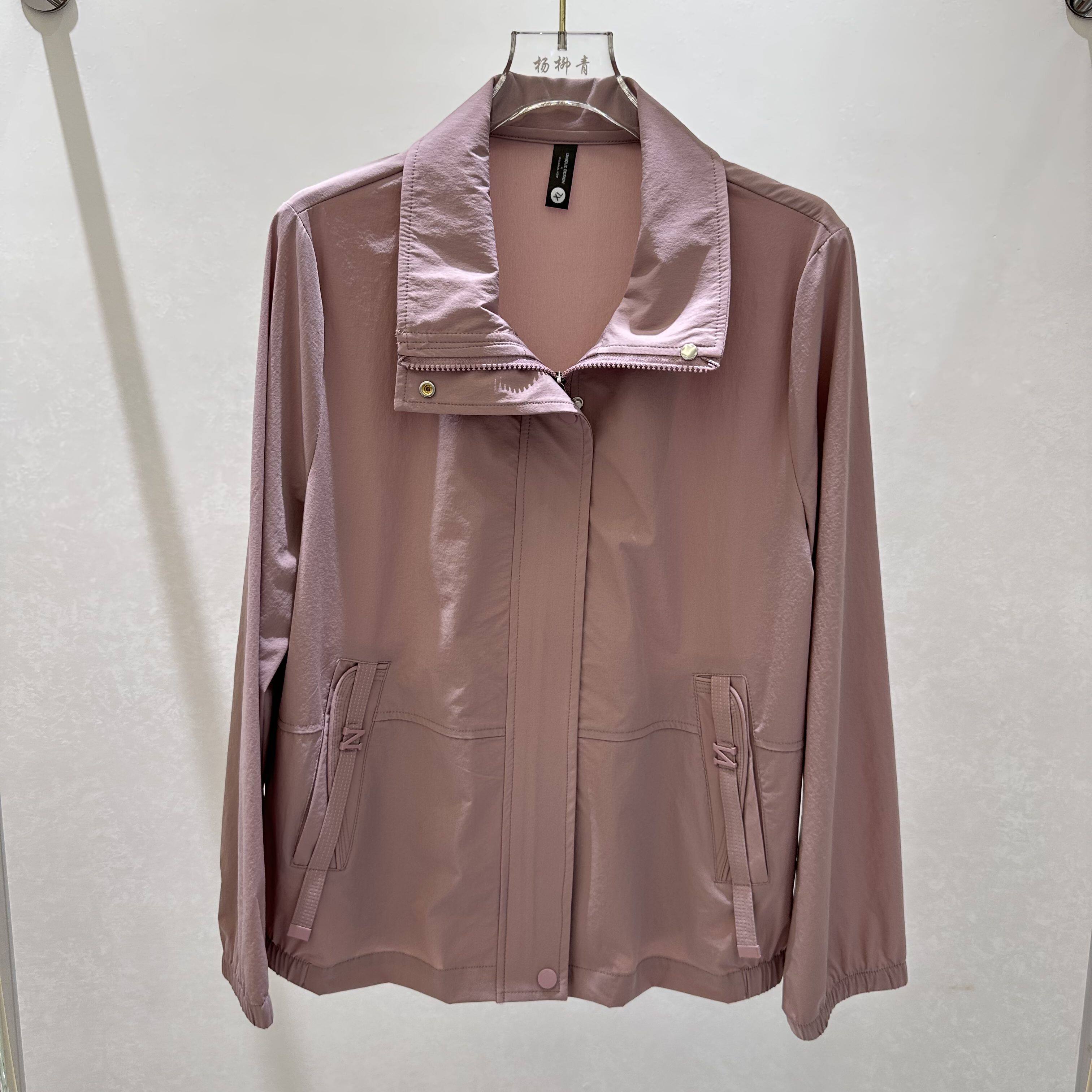 8820专柜正品新款夏季女装时尚翻领单层大码妈妈装防晒服外套女AA