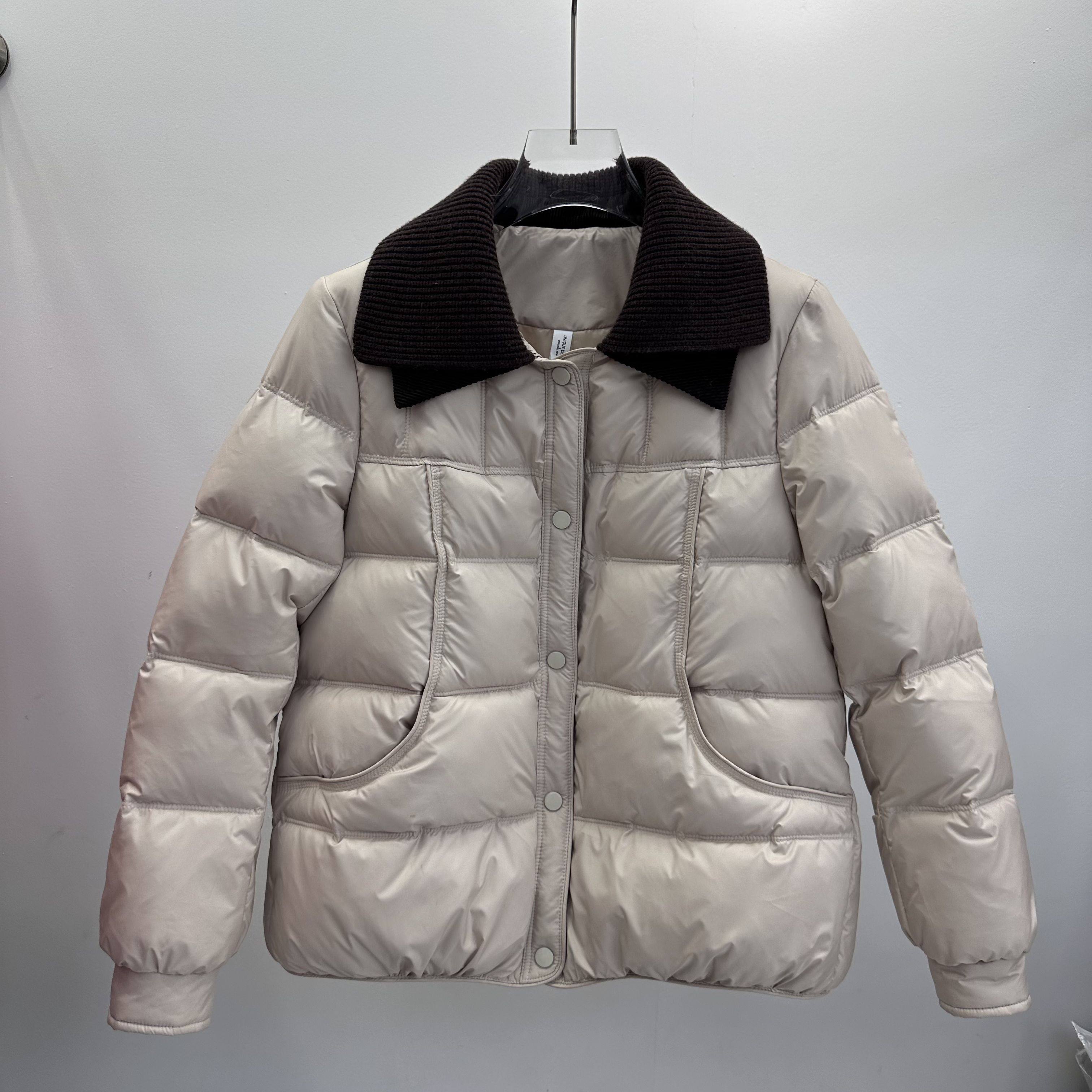 鑫依贝尔8813专柜正品新款冬季女装宽松休闲妈妈装保暖棉衣棉袄13