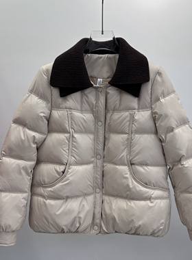鑫依贝尔8813专柜正品新款冬季女装宽松休闲妈妈装保暖棉衣棉袄13