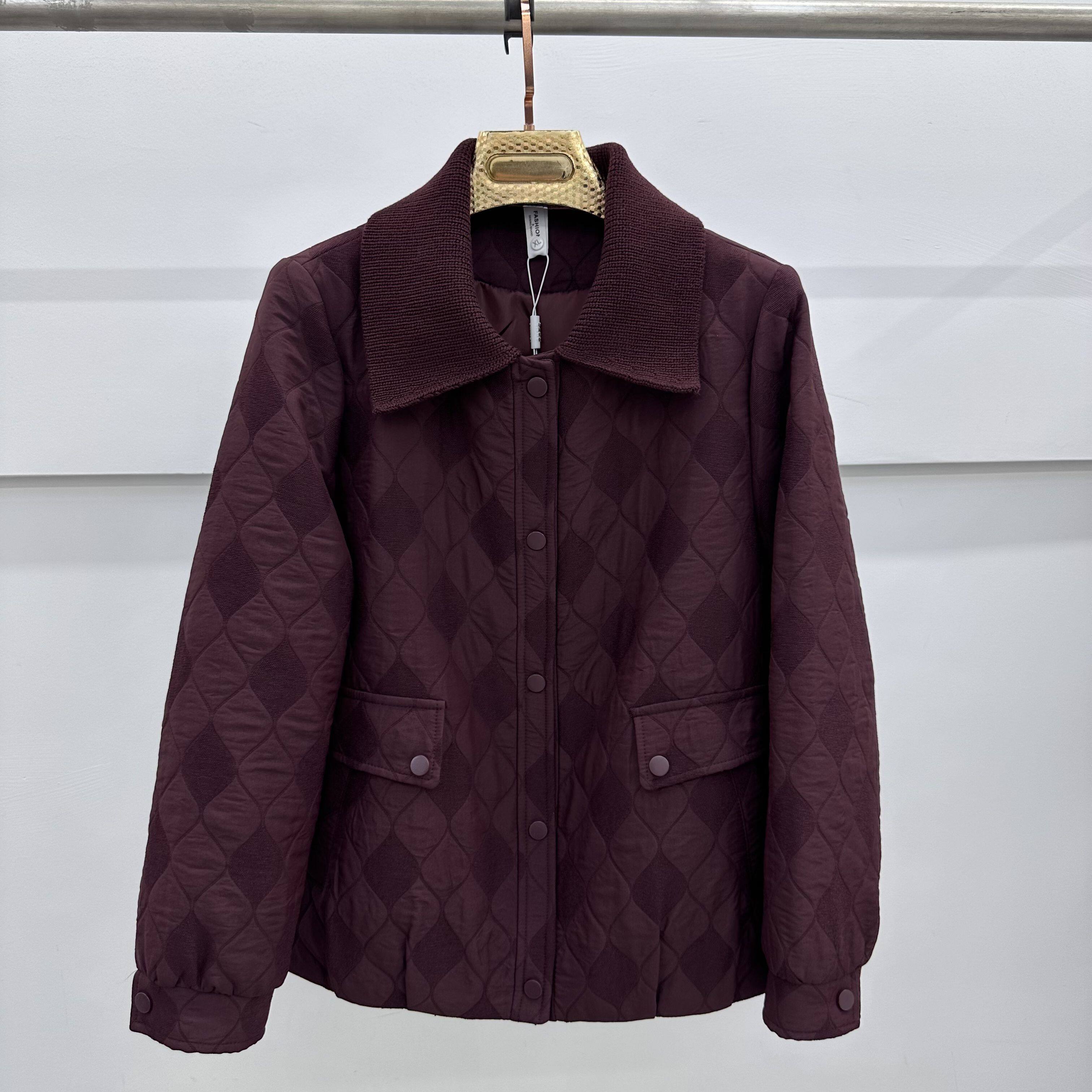 8822-A专柜正品新款秋冬季女装时尚翻领保暖小个子轻柔棉衣棉袄22