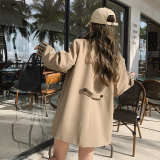 档口现货袖口格子撞色后背订派西装266-2217，女装西装，浙宝266