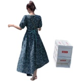 现货盐缩全棉碎花品质高数据好转化高266-6672，女装连衣裙，浙宝266