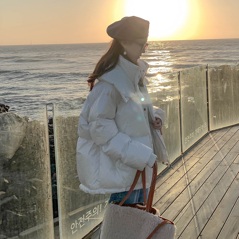 现货高点击高转化亮面三色短棉衣266-997-P135控198，女装棉衣/棉服，浙宝266