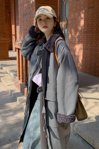 出货中 新款羊羔毛拼接派克服266-2288-P185K268图片