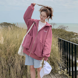 不断货售卖长动销款有利润四色口袋连帽卫衣266-2002-P80控138，女装卫衣/绒衫，浙宝266