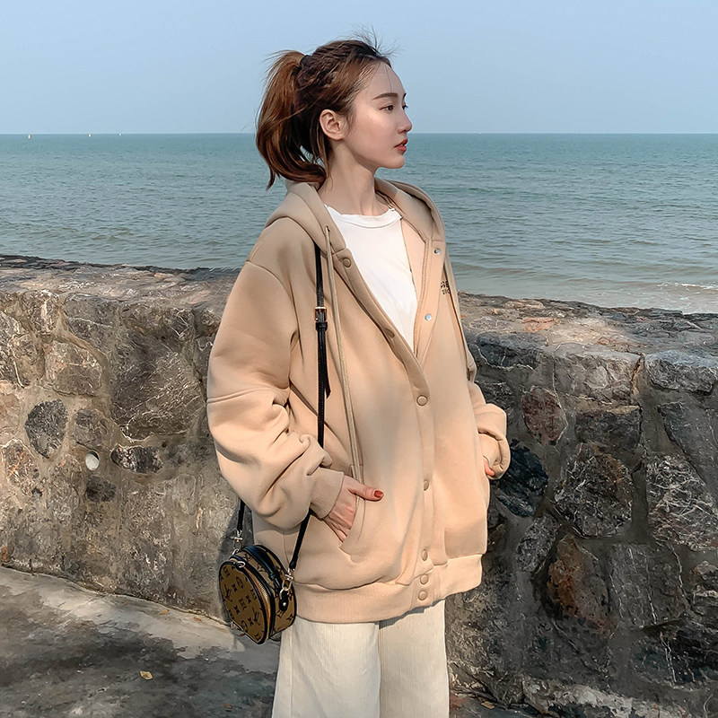 不断货售卖长动销款有利润三色连帽拉链卫衣266-2001-P80控138，女装卫衣/绒衫，浙宝266