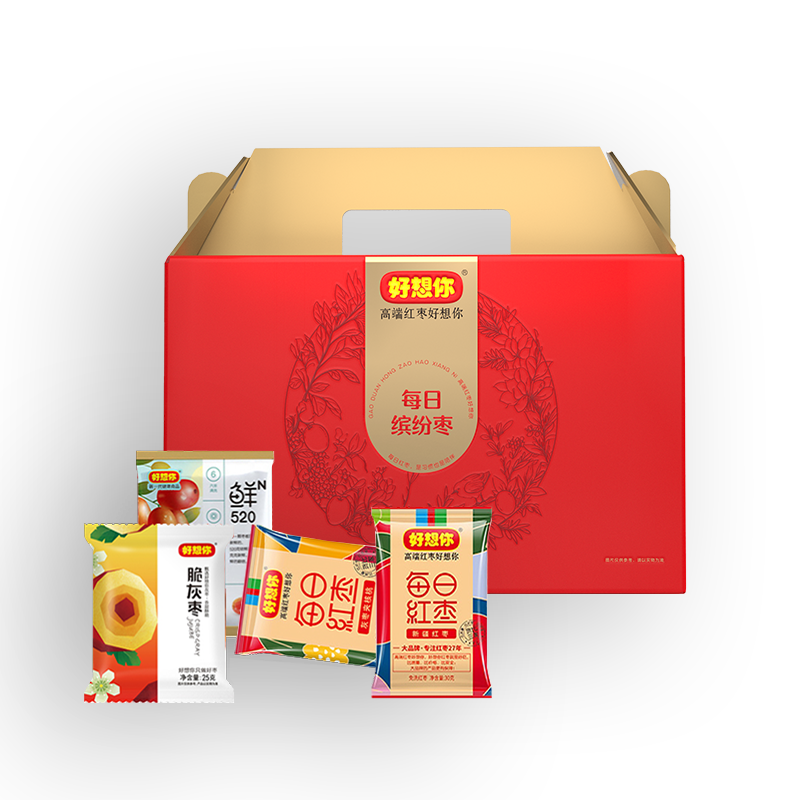 好想你每日缤纷红枣礼盒795g