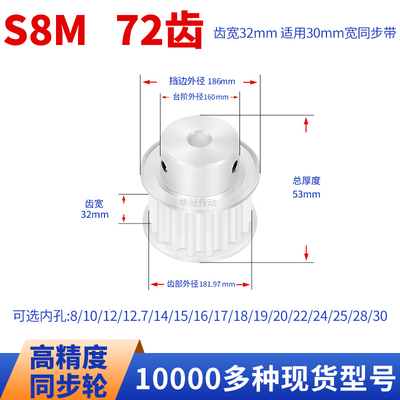 HUAGUANG同步带轮传动件当天发货