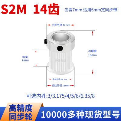 HUAGUANG同步带轮传动件当天发货