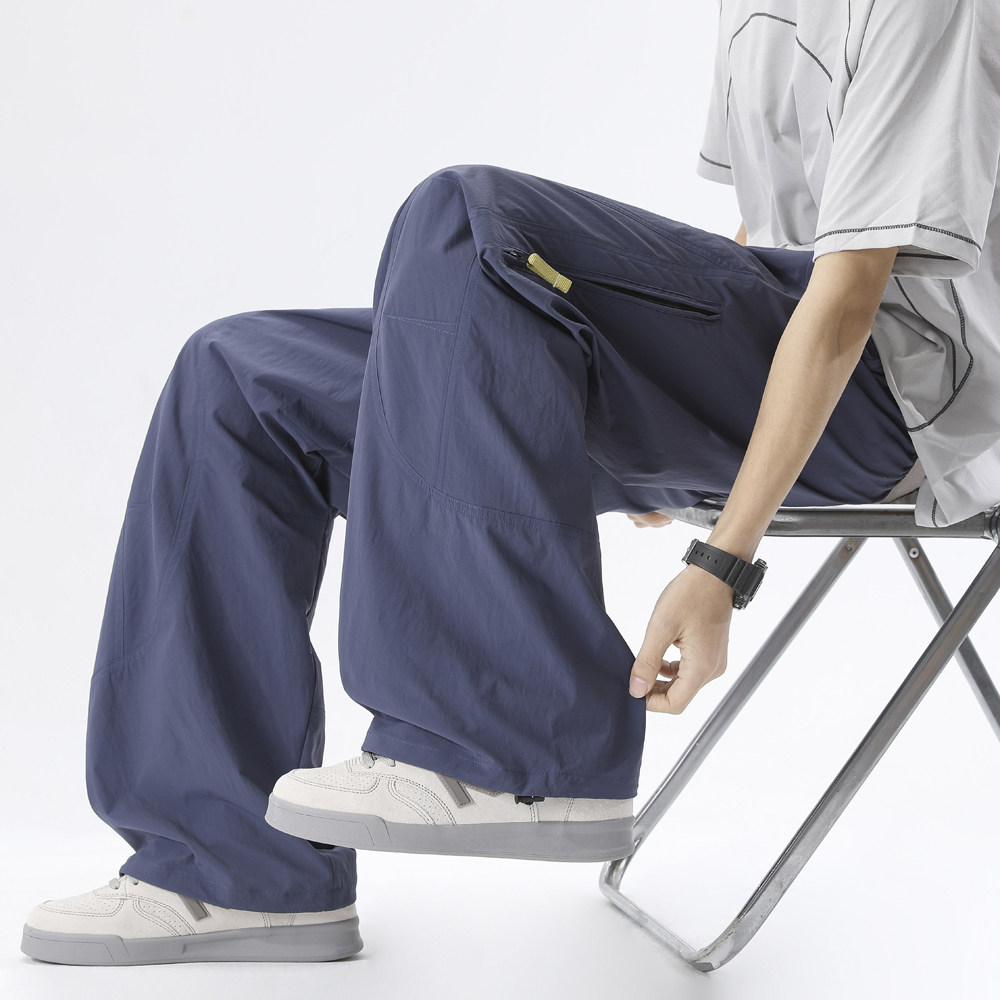 A440-G031-特P38解构拼接直简休闲裤，男装休闲裤，电商A440