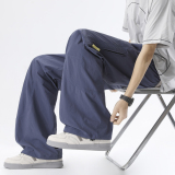 A440-G031-特P38解构拼接直简休闲裤，男装休闲裤，电商A440