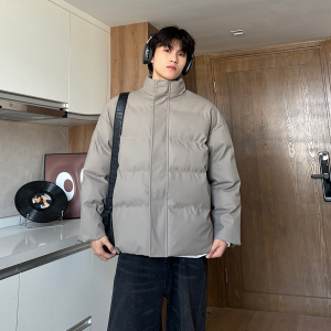 A440-MY1806-P115 秋冬加厚皮棉衣外套 精致口袋棉服图片