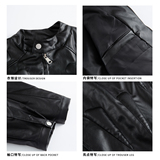 A440-P006-P98重工皮夹克立体浮雕机车外套，男装夹克，电商A440