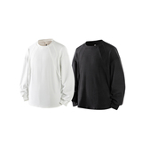 A440-DR021-P18冬季简约圆领德绒长袖T恤，男装T恤，电商A440