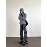 A440-DDH8087-P752026年春季新款水洗复古工装牛仔裤，男装牛仔裤，电商A440