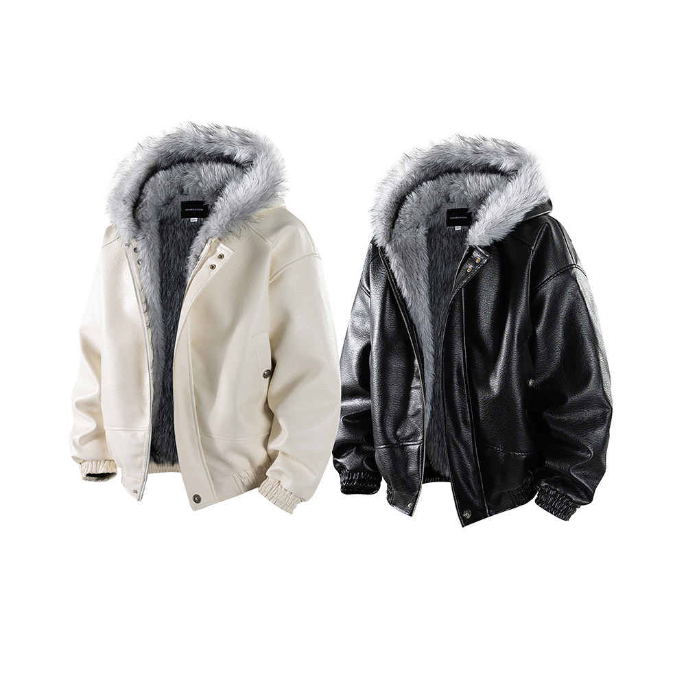 A440-MY2858-特P110座山雕连帽皮棉衣，男装棉衣，电商A440