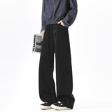 A440-K328-P55春季水洗做旧弯刀牛仔裤，男装牛仔裤，电商A440