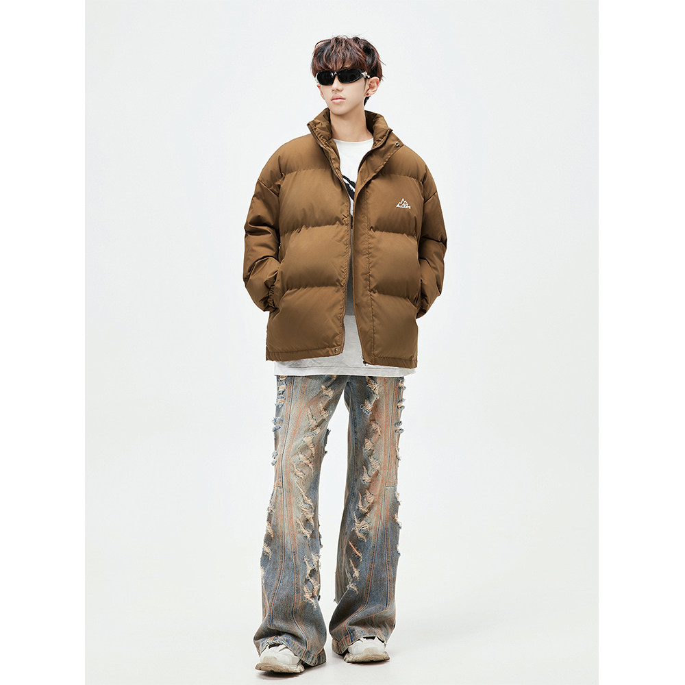A440-MY3658-P85秋冬加厚雪上刺绣棉衣棉服外套数据款,男装棉衣,电商A440