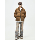 A440-MY3658-P85秋冬加厚雪上刺绣棉衣棉服外套数据款，男装棉衣，电商A440