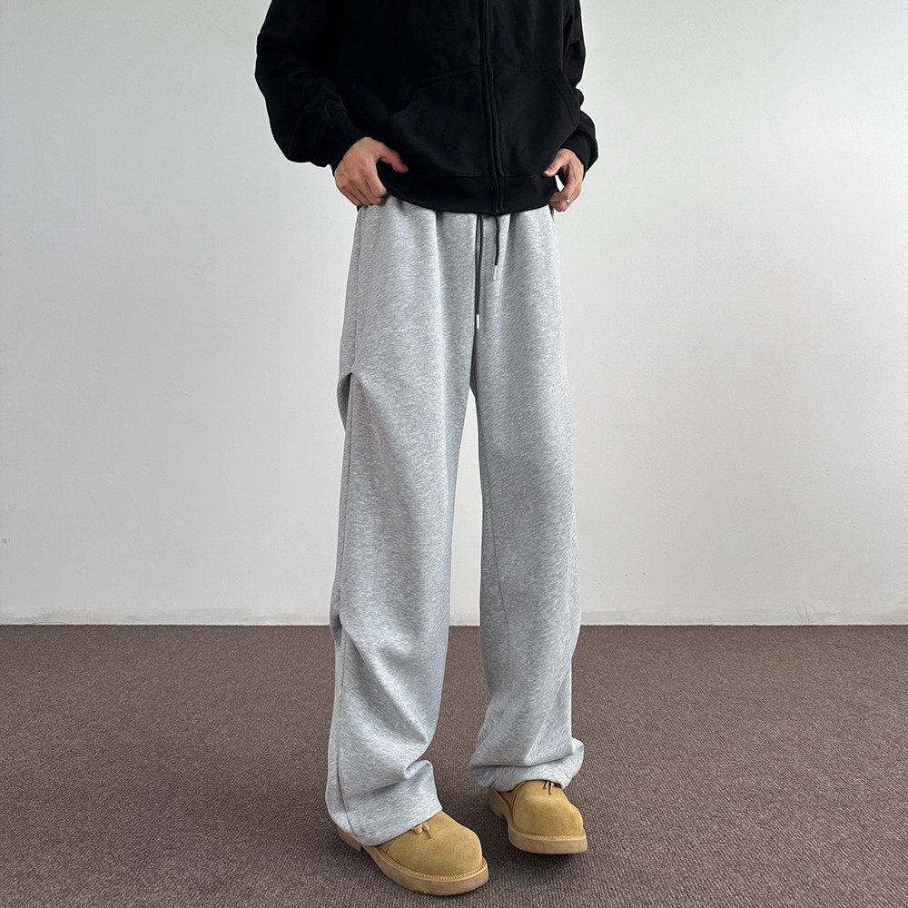 A440-WK197-P48滑棉卫裤网络褶皱休闲裤，男装休闲裤，电商A440