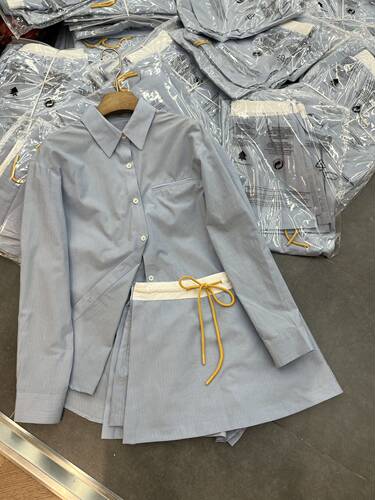 衬衫套装女两件套夏季2026新款