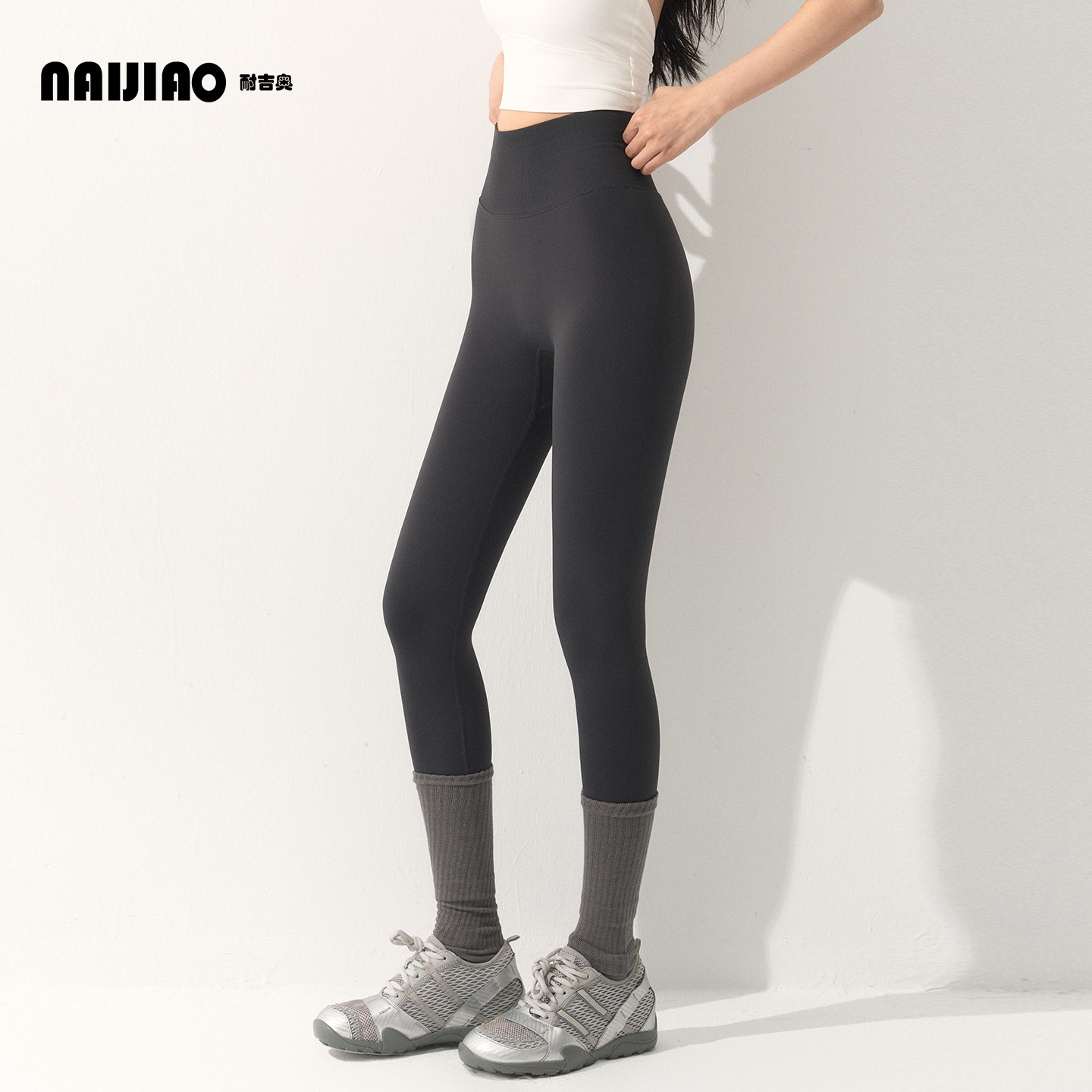 耐吉奥蜜桃臀裸感普拉提瑜伽裤女