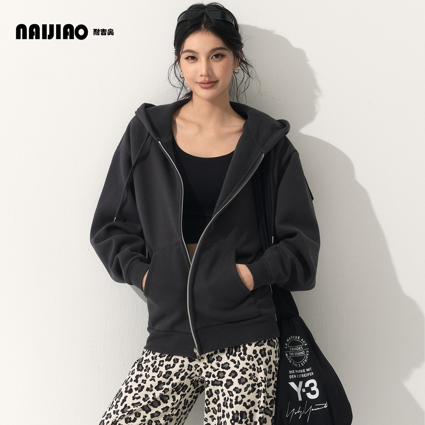 加绒保暖运动外套女健身瑜伽长袖