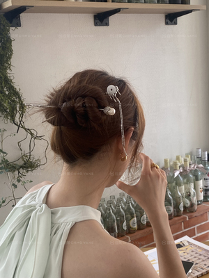 新中式头饰盘发发钗女现代簪子