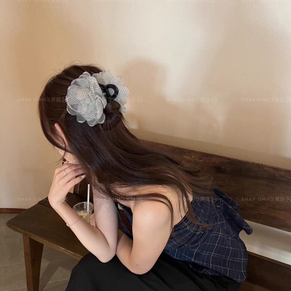 花朵发抓后脑勺鲨鱼夹