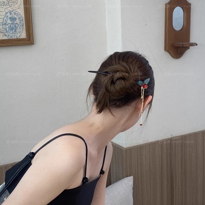 温婉气质~新中式发簪国风