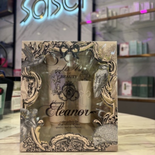 香港莎莎入日本Eleanor魔幻秘钥护手霜及变色唇膏套装2件套礼盒