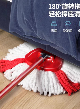 适配Vileda 微力达 O-CedarEasywring 旋转拖把头替换布加厚吸水