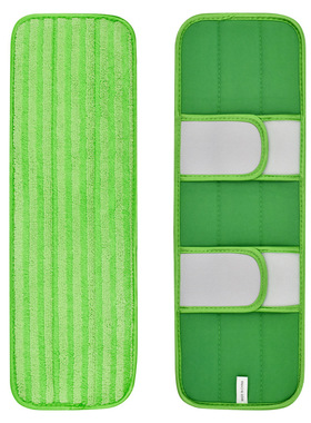 适配大号Swiffer Sweeper 粘扣平板XL2合1干湿两用加厚替换拖把布