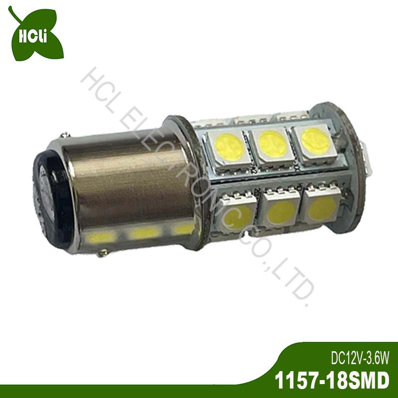 1157刹车灯泡BAY15D12V车灯HCLi