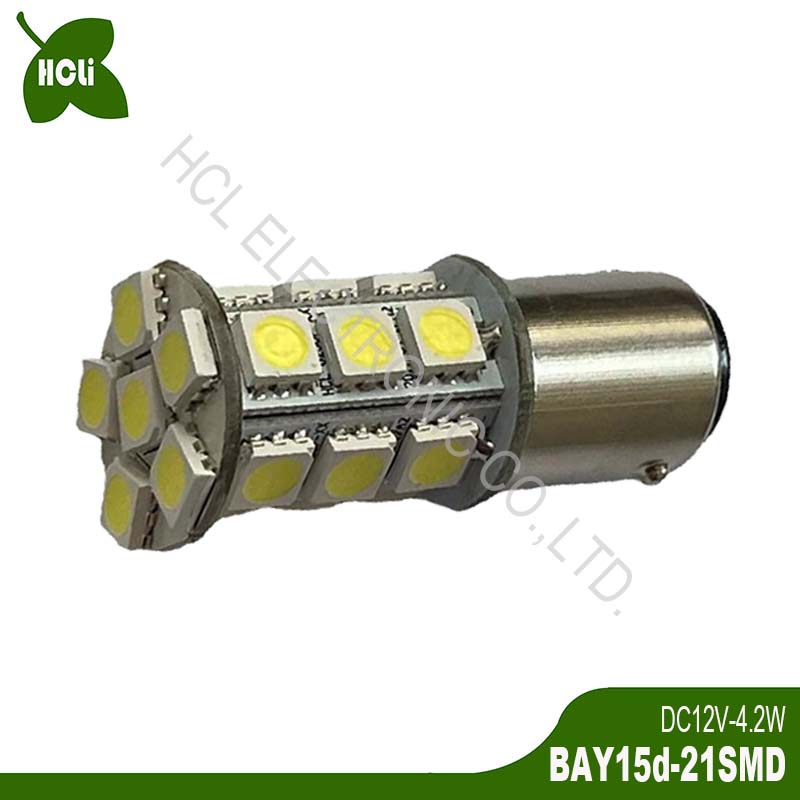 BAY15D车尾灯P21/5W12V灯泡HCLi