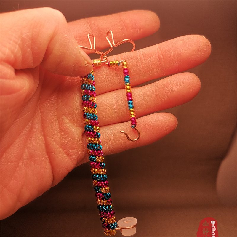 宠物用品蛉虫活体罐子专用南工徐一舟大师纯铜金钟黄蛉竹蛉攀爬簧