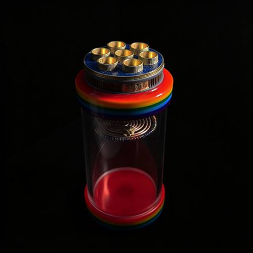 郝健伟徐国强炮筒大蝈蝈鸣虫适配专业徐一舟70七彩虹PRO罐子